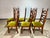 1970s Mid Century Brutalist Pine Dining Chairs, Set of 6 For Sale - Image 5 of 12