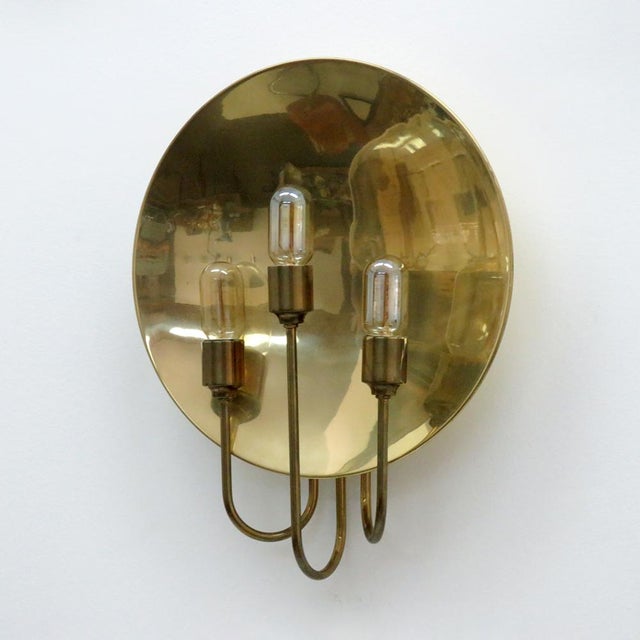 Mid-Century Modern Florian Schulz ‘W185’ Brass Wall Light, 1960 For Sale - Image 3 of 10