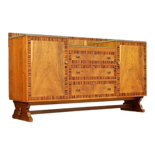 1950s Liquor Cabinet Credenza For Sale