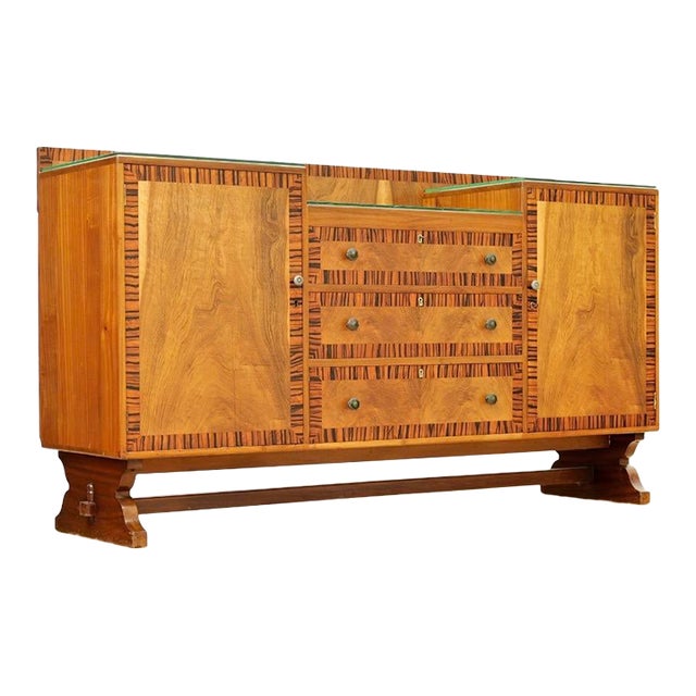 1950s Liquor Cabinet Credenza For Sale