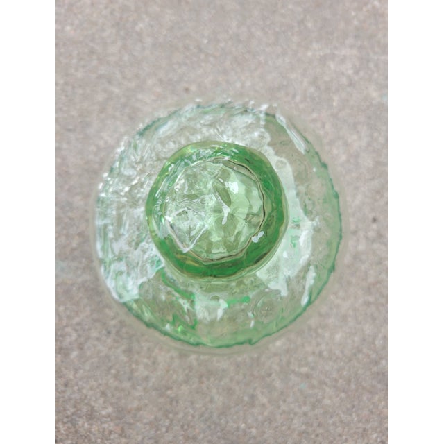 Green 1970s Candy Dish For Sale - Image 4 of 4