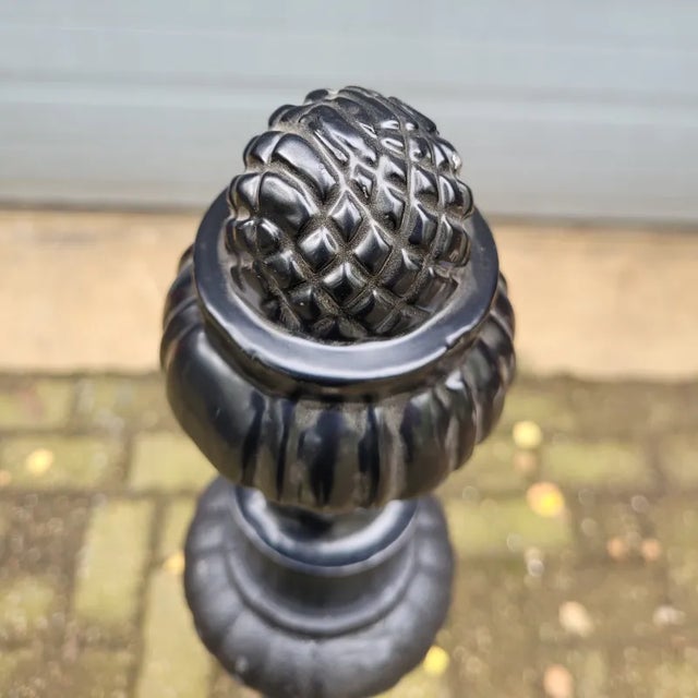 Large Aluminum Pine Cone Ornament For Sale - Image 5 of 6