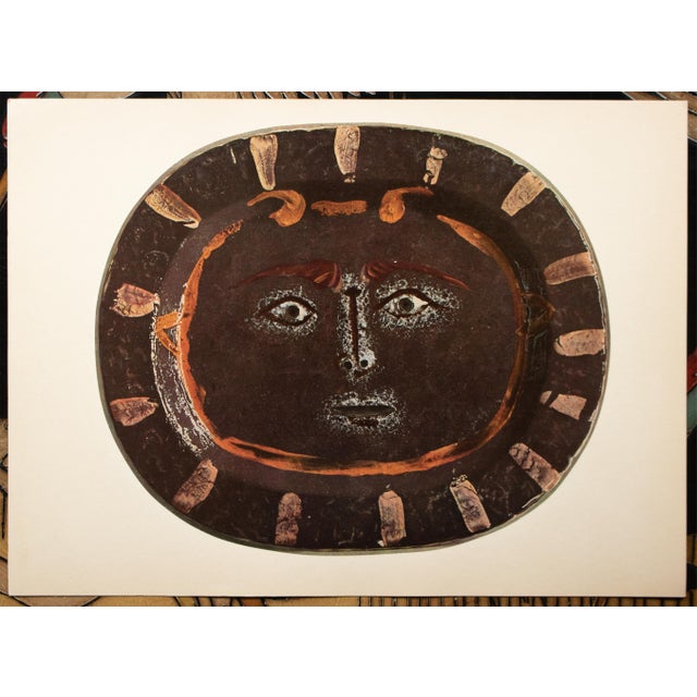 Pablo Picasso 1950 Set of 8 Swiss Prints of Picasso's Ceramic Platters For Sale - Image 4 of 18