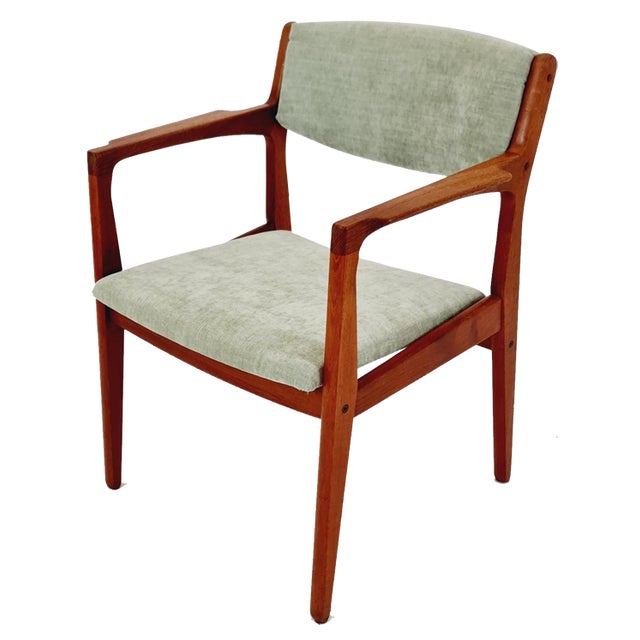 Danish Teak Armchair by Erik Buch for Orum, 1960s For Sale