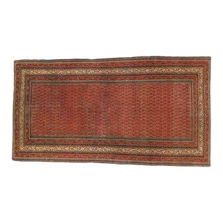 1920s Antique Persian Malayer Rug For Sale