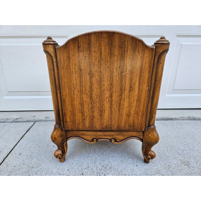 Weiman Weiman Burlwood Canterbury Magazine Rack For Sale - Image 4 of 15