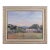 Howard Carr Ranch House and Field Oil Painting, Framed For Sale
