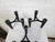2000 - 2009 Vintage Koziol "Hommage" Black Modular Candle Holders (Set of 3) For Sale - Image 5 of 5