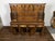 English Midcentury Oak Dresser with Carved Accents, Six Doors and Six Drawers For Sale In Atlanta - Image 6 of 12
