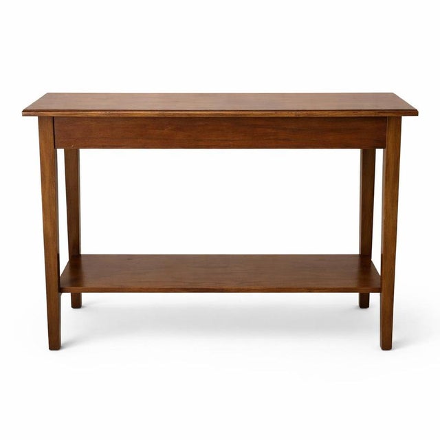 Gold Arts & Crafts Hallway Table in Oak, 1890s For Sale - Image 8 of 8
