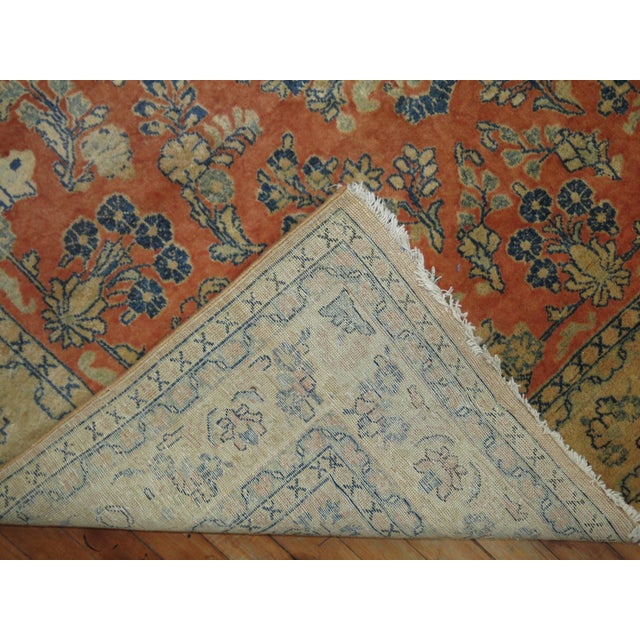 Zabihi Collection Vintage Persian Sarouk Rug - 5'3" x 8' For Sale In New York - Image 6 of 6