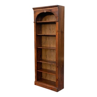 Ethan Allen Antiqued Pine Old Tavern Bookcase 12-9016 Finish 212 (B) For Sale