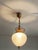 Metal Hollywood Regency Pineapple Pendant Light, 1980s For Sale - Image 7 of 8