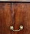 English Bachelors Small Chest or Bedside Cabinet of Flame Mahogany For Sale - Image 15 of 16