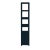 Spritely Home Accent Furniture Lark 4-Tier Etagere Bookcase Cabinet, Navy Blue For Sale - Image 4 of 7