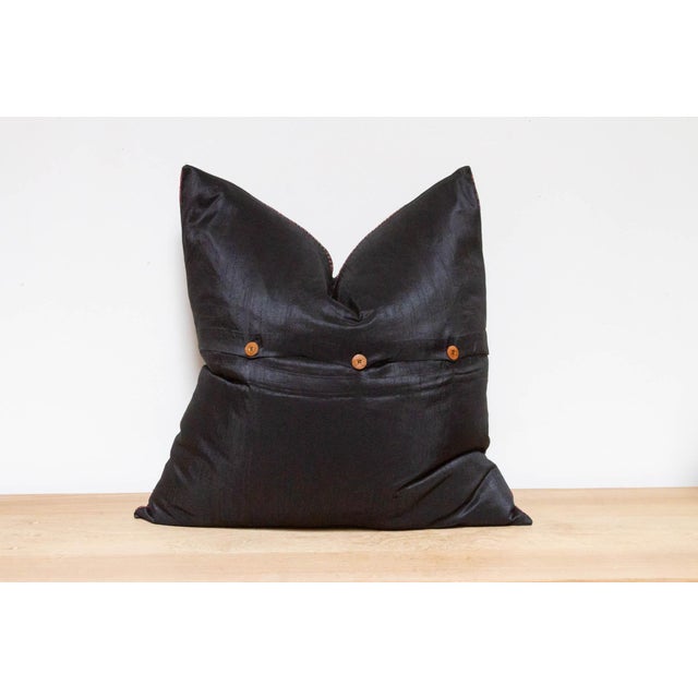 Armadillo Festive Silk Euro Pillow Cover For Sale In Los Angeles - Image 6 of 7