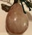 Asian Carved Rose Quartz Decorative Hard Stone Fruit Pear Shaped For Sale - Image 4 of 10