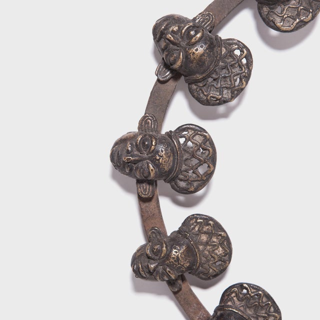Tribal Bamun Copper Necklace, C. 1900 For Sale - Image 3 of 6
