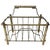 Vintage Hollywood Regency Newspaper Rack in Faux Bamboo, 1960s For Sale - Image 4 of 9