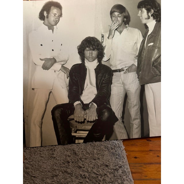 1980s The Doors — Legendary Gallery-Quality Canvas Set of 3 For Sale - Image 4 of 10