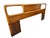 Add timeless mid-century style to your bedroom with this impressive Lane Furniture king-size walnut headboard. Featuring...