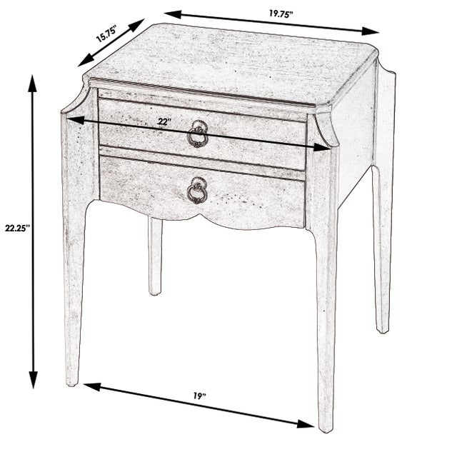 Bold yet refined, the Butler Specialty Company Wilshire End Table brings a contemporary edge to any space with its...