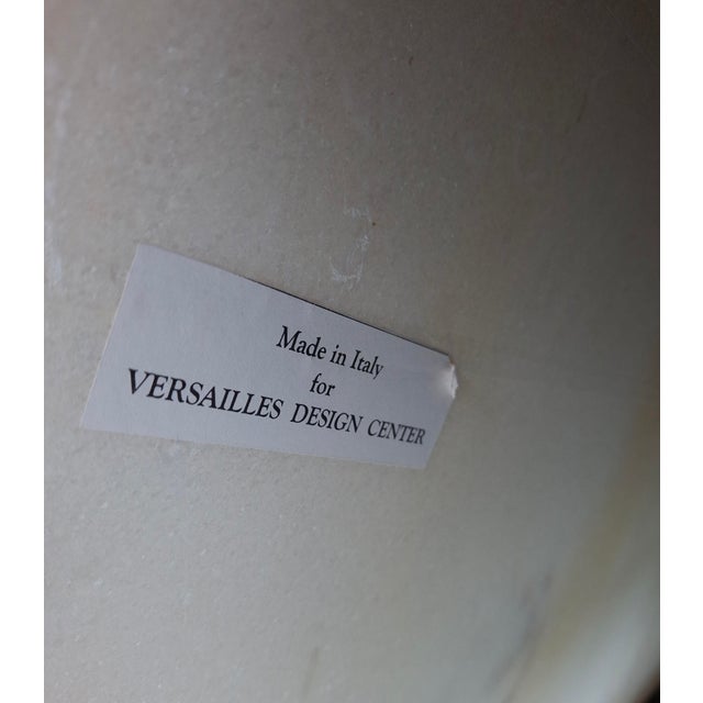 Late 20th Century Meroni Francesco Louis XV Style Partial Gilt Mahogany and Marble Top Cocktail Table For Sale - Image 13 of 14