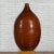 Mid 20th Century Thai Chiang Mai Brown Textured Teardrop Shaped Vase from the Prem Collection For Sale - Image 5 of 13