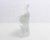 A 1970s glass elephant, a decorative art piece that embodies elegance and sophistication. Its graceful silhouette and...