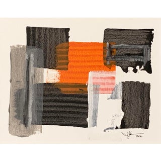 "Untitled 55" Contemporary Abstract Acrylic Painting by J. Kent Martin For Sale