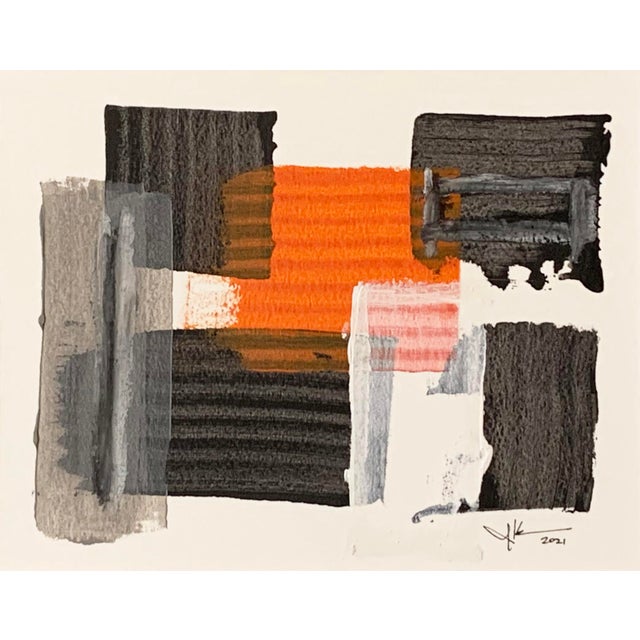 "Untitled 55" Contemporary Abstract Acrylic Painting by J. Kent Martin For Sale