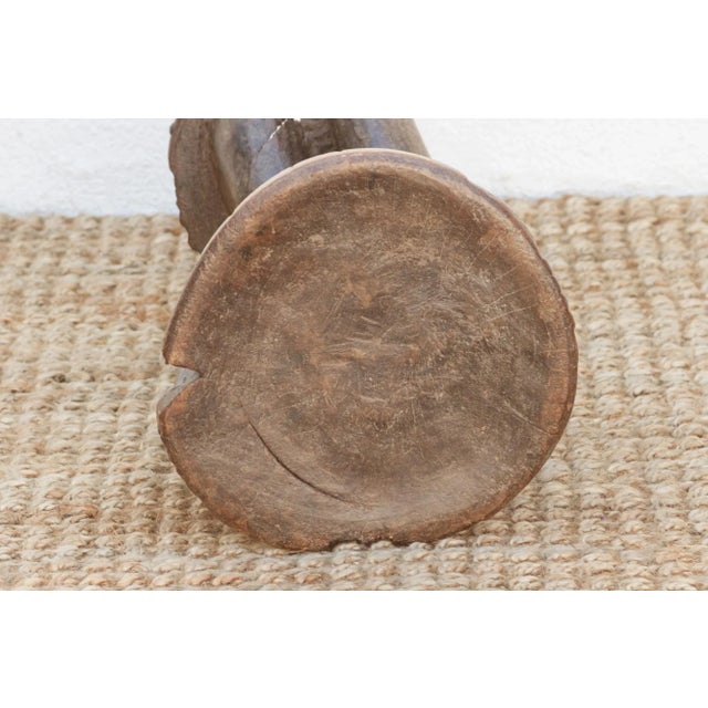 Antique African Figural Luba's Stool For Sale - Image 9 of 10