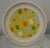 Mikasa Vintage 1970s Mikasa Yellow Brushed Denim Dessert or Salad Plates E4301- Set of 6 For Sale - Image 4 of 9