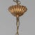 Metal Italian Gilt Tôle Chandelier For Sale - Image 7 of 11