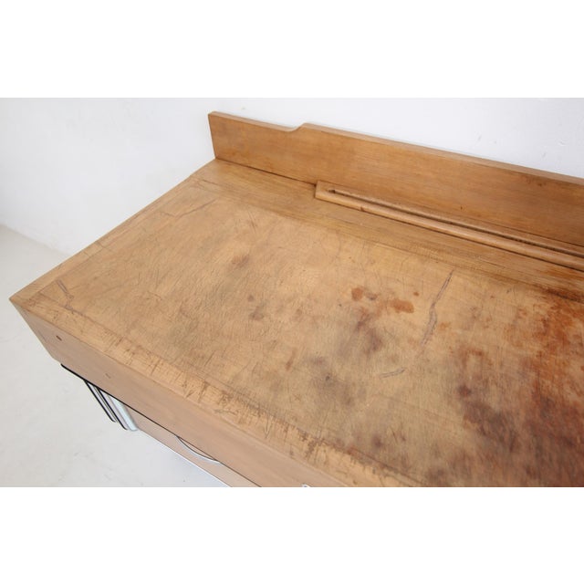 Mid-Century Modern Art Deco Streamlined Butcher's Block, 1930s For Sale - Image 18 of 18