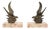 Art Deco Swallows Bookends, 1930s, Set of 2 For Sale