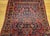 Vintage Persian Sarouk Area Rug, Hand-Knotted Wool, Allover Floral Pattern, 3x5, Red& Navy For Sale - Image 9 of 14