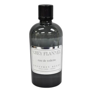 Large Late 20th Century Glass Dummy Bottle Geoffrey Beene Grey Flannel Perfume Store Display For Sale