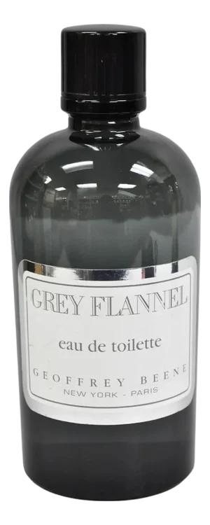 Large Late 20th Century Glass Dummy Bottle Geoffrey Beene Grey Flannel Perfume Store Display