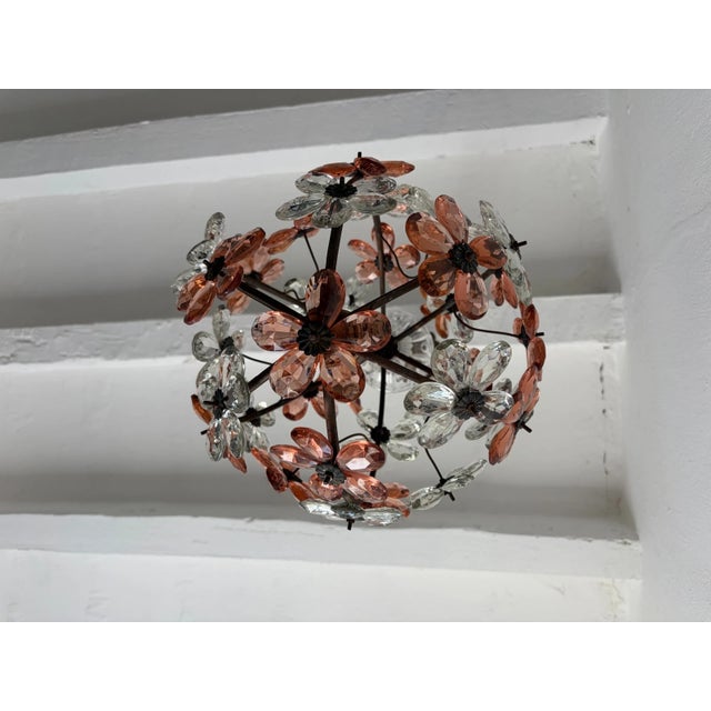 Housing 1 big light inside. Chandelier has been newly rewired with certified US UL socket for the USA and appropriate...