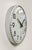 1990s Vintage Silver Wall Clock from Esmi, 1980s For Sale - Image 5 of 17