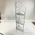 Mid-Century Modern Atomic Metal Art Nouveau Corner Plant Stand, Newly Painted For Sale - Image 11 of 12