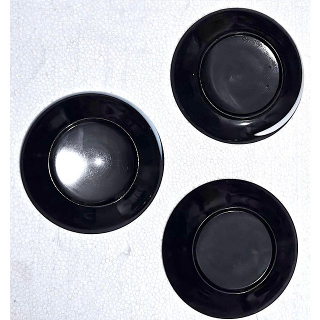 Vintage Italian Art Glass Plates for Leonardo, Set of 3 For Sale - Image 10 of 11