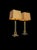 Architectural Brass Geometric Table Lamps from Kullmann, 1970s, Set of 2 For Sale - Image 4 of 11