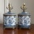 Chinoiserie Vintage Blue White Chinoiserie Ginger Jar Porcelain Brass Table Lamps - a Pair For Sale - Image 3 of 7