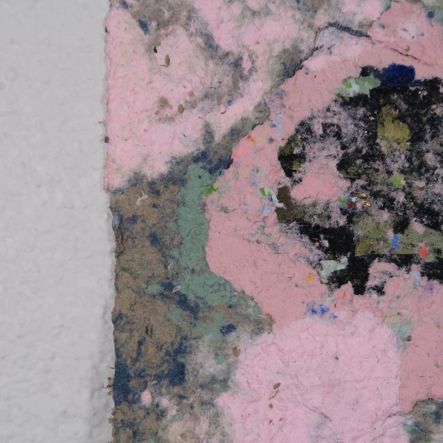 2020s Original Abstract Textured Fiber Base Mixed Media Painting in by Casey R Klein For Sale - Image 5 of 16