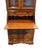 High End Vintage Solid Cherry Traditional Style 34" Secretary Desk W. Double Bonnet Display Hutch For Sale In Kansas City - Image 6 of 13