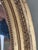 19th Century Napoleon III French Oval Gilded Mirror with Love Knot For Sale - Image 9 of 14