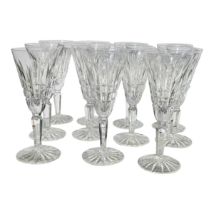Waterford Glenmore Champagne Flutes Set of 11