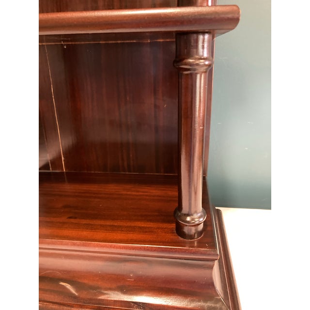 Early 20th Century Early 20th Century Antique Solid Wood Display Shelf For Sale - Image 5 of 8